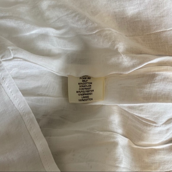 Skies are blue white lace dress NWT small - Picture 8 of 9